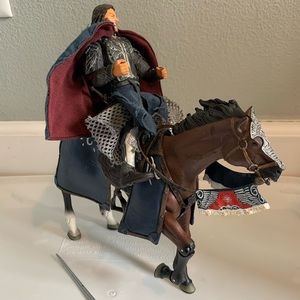 The Lord of the Rings Aragorn with Brego